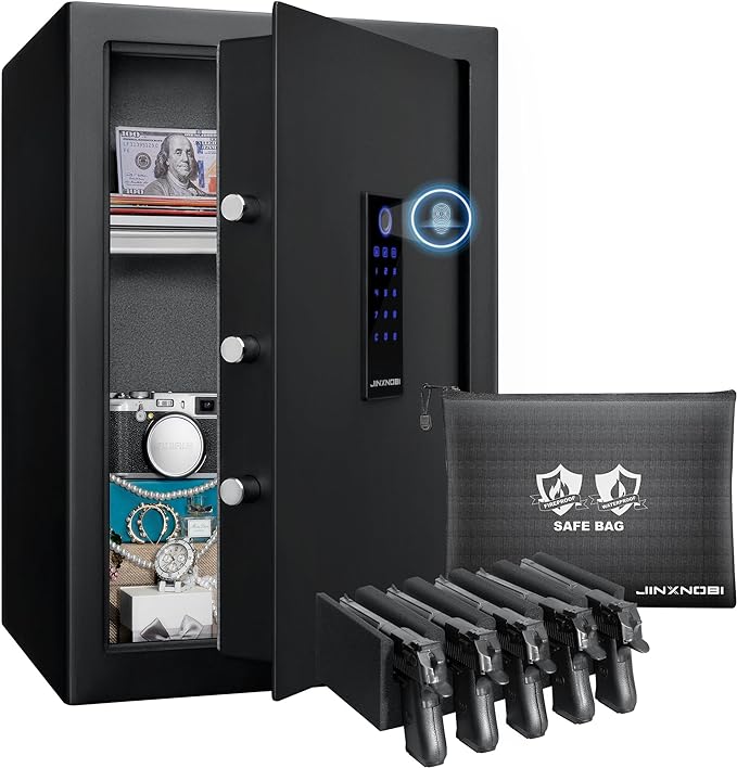 Cutting-Edge Security: JINXNOBI 2.63 Cubic Feet Fingerprint Safe Review