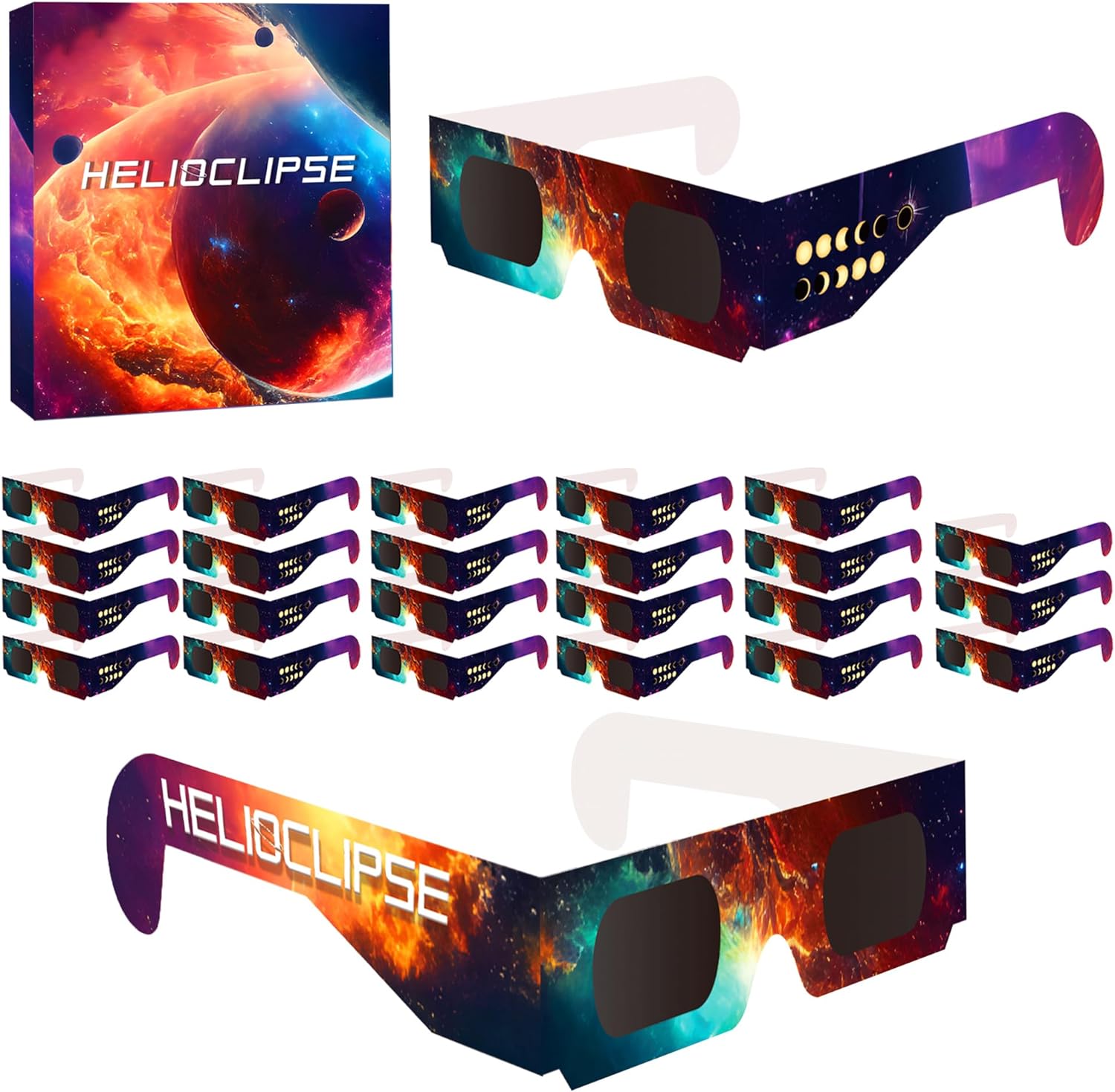 Solar Eclipse Glasses 2024 Pack of 25