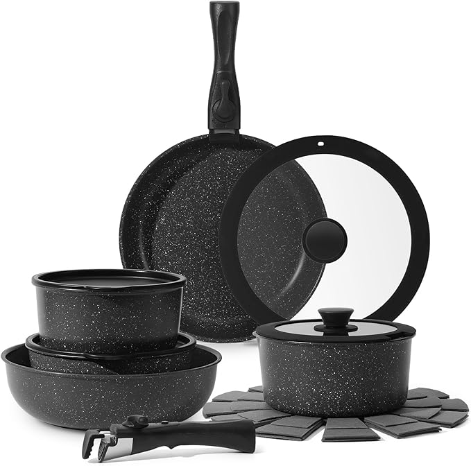 Best Non-Stick Cookware Set of 15-PIECE