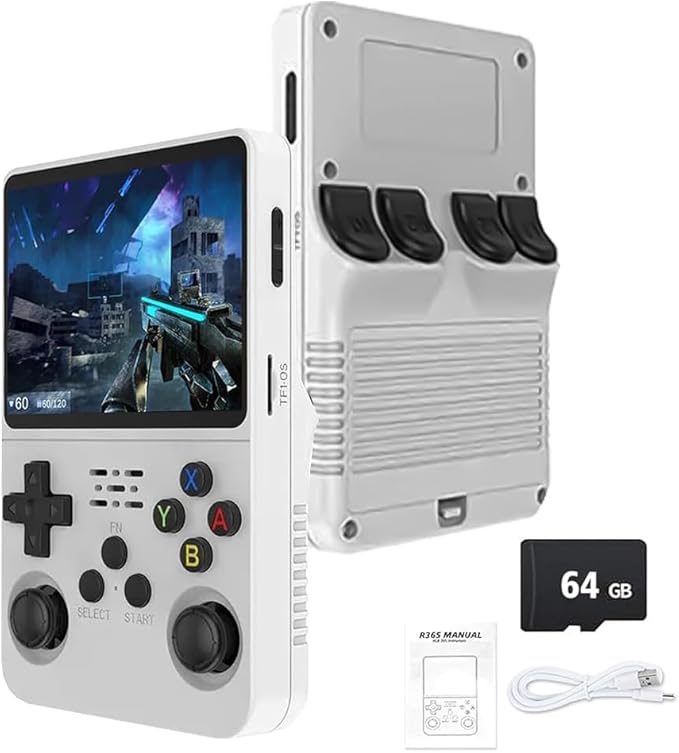R36S Retro Handheld Game Console