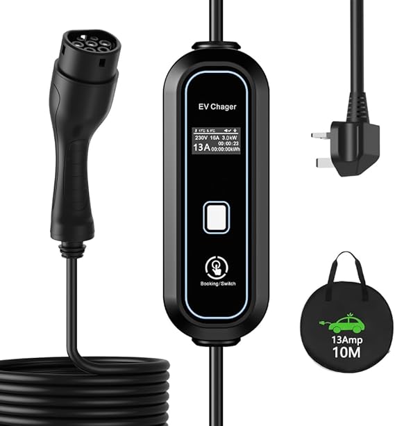 EV Charger Type 2 to 3-Pin